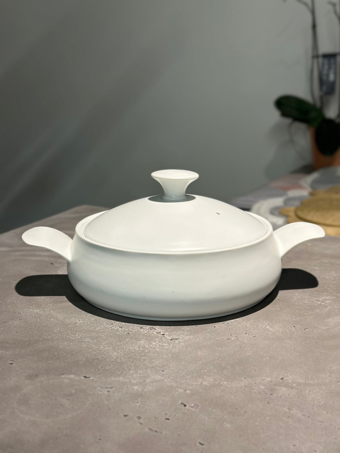 Porflame Lidded Pan 23 cm