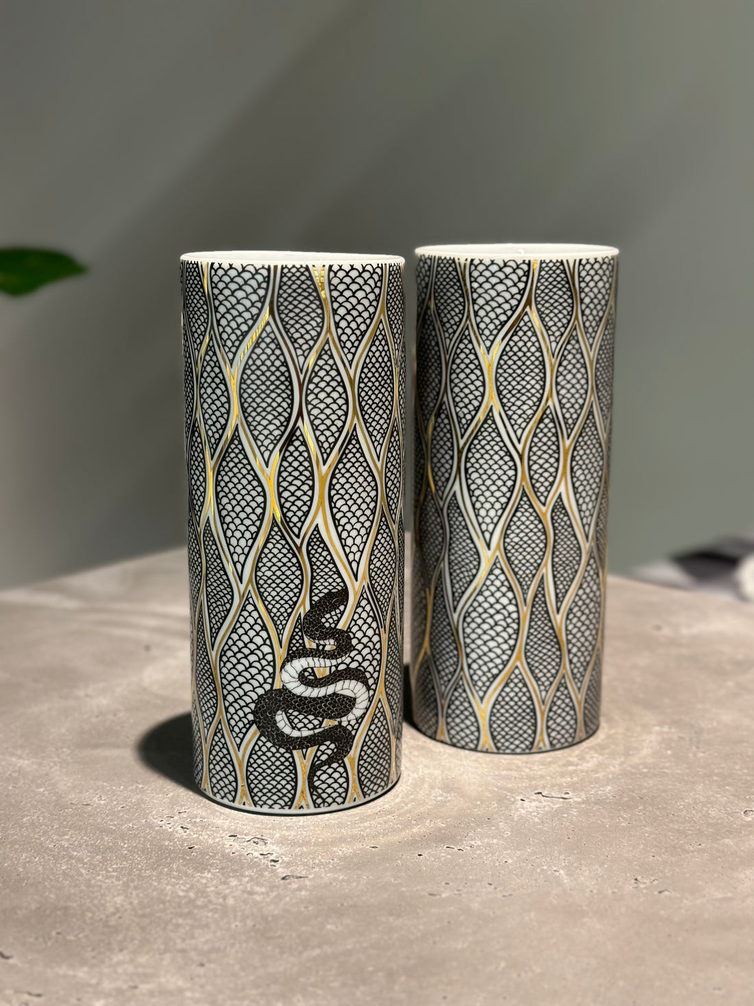 Modern Vase Set 10919 2 Pcs