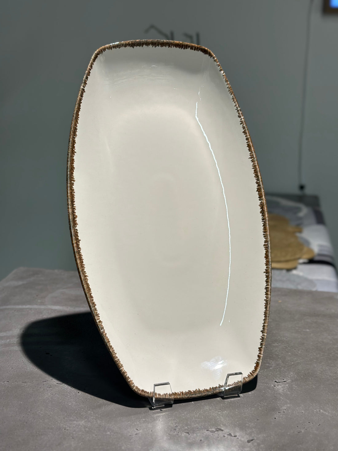 Corendon Atlantis Oval Plate 36 x 21cm