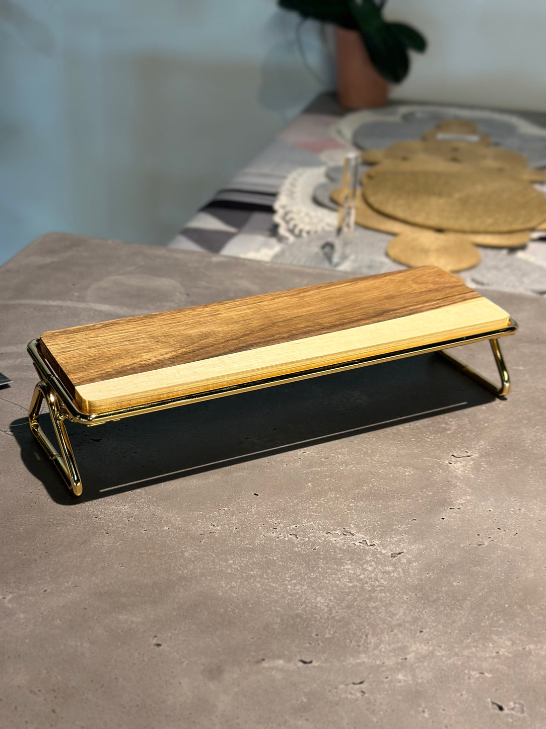 Small Wooden Cheese Tray