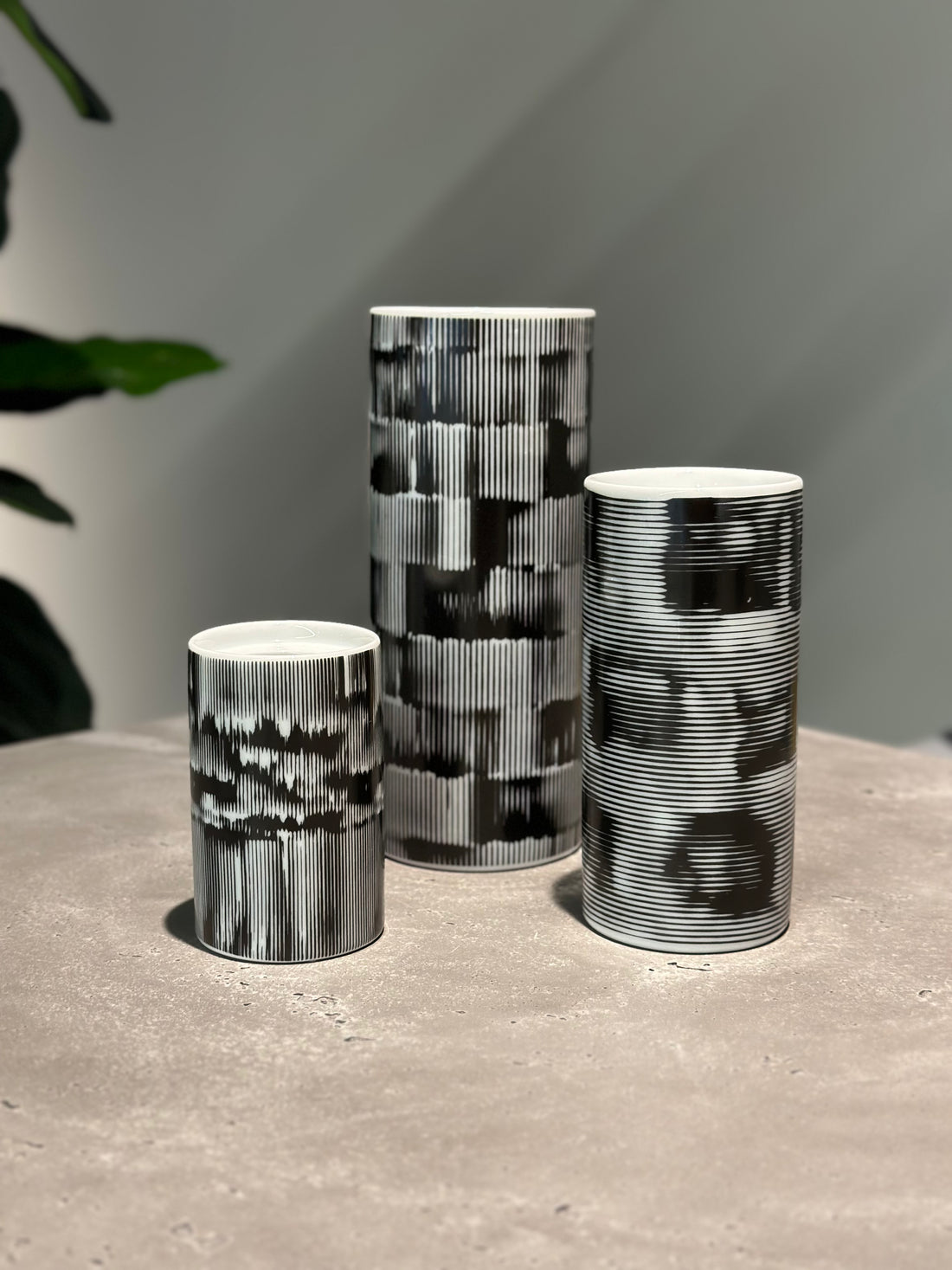 Modern Vase Set 11158 3 Pcs