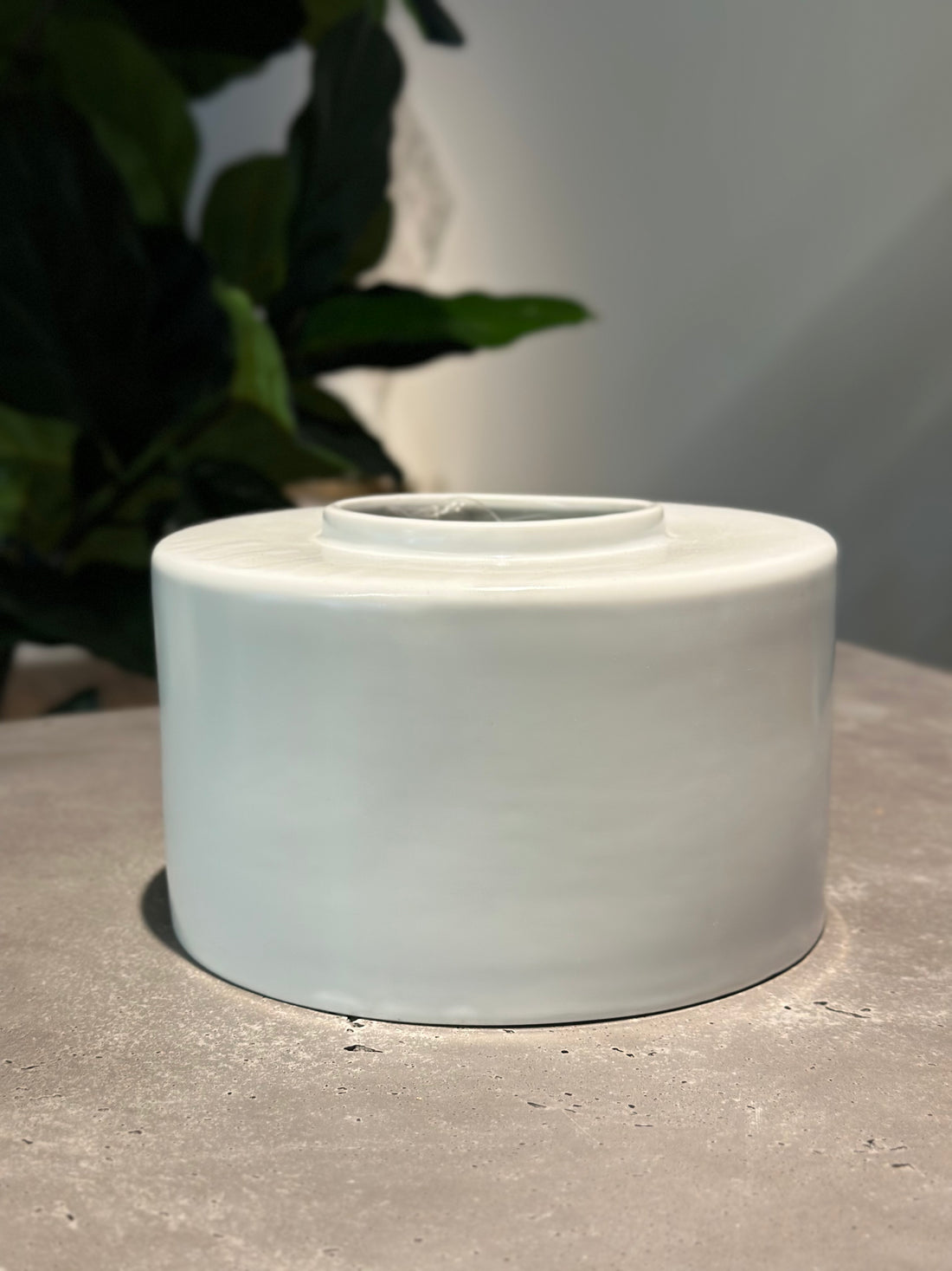 Modern Vase Cream Matte 14 cm