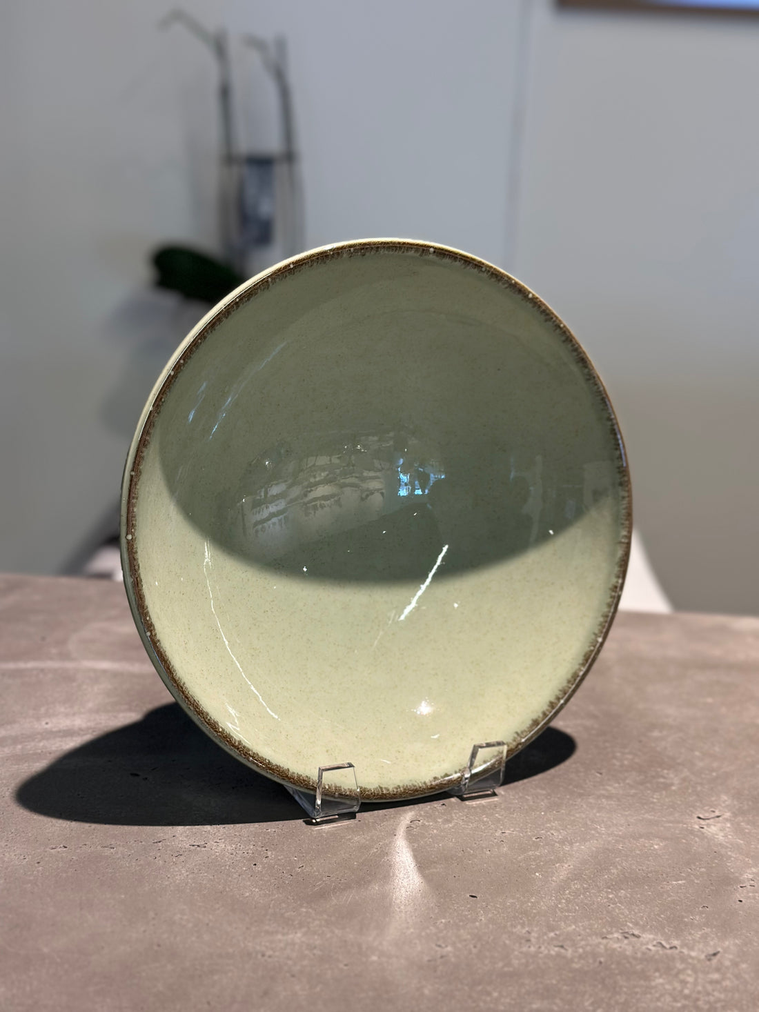 Pearl Color X Bowl Green 24cm