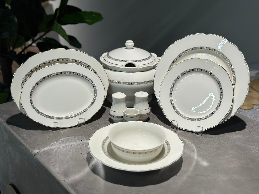 Bonamore Olympos Dinnerware Set 62 Pcs 1138221