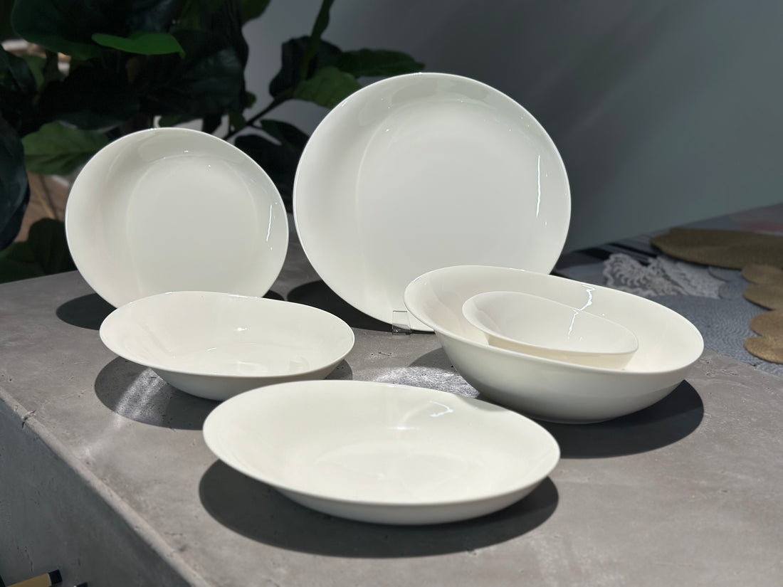 Bonamore Rosa Dinnerware Set 52 Pcs