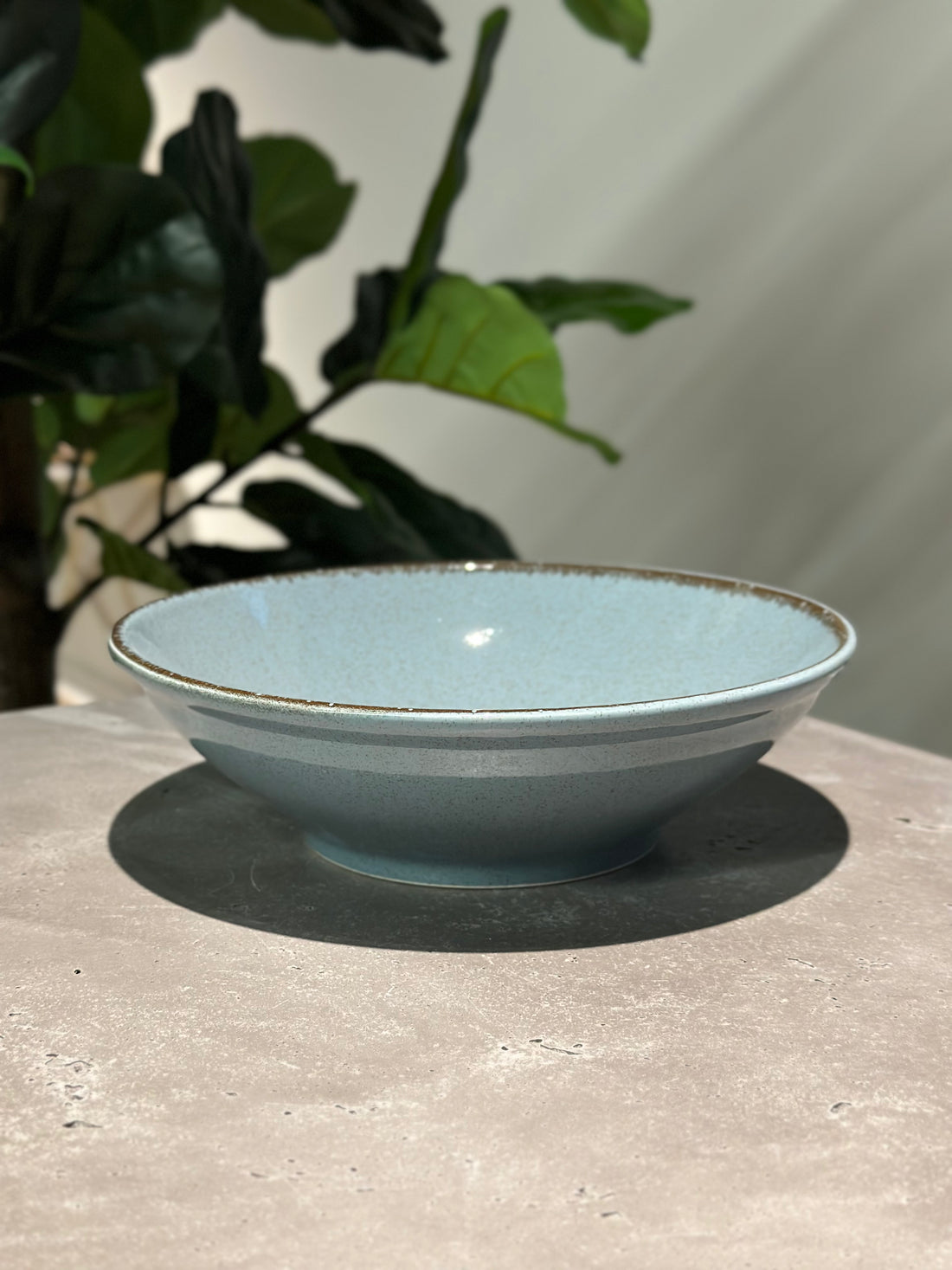 Pearl Color X Bowl Blue 24cm