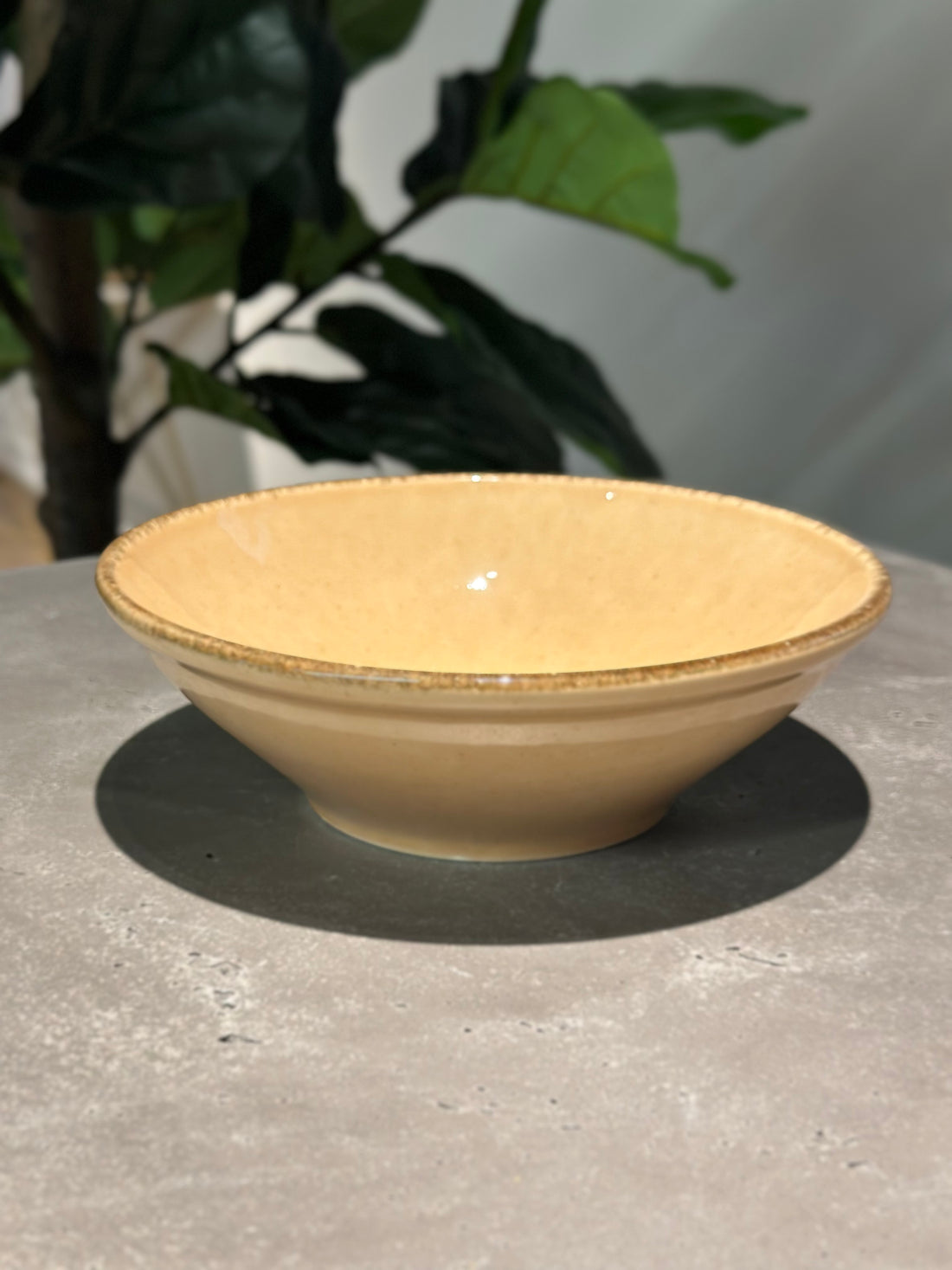 Pearl Color X Bowl Salmon 20cm