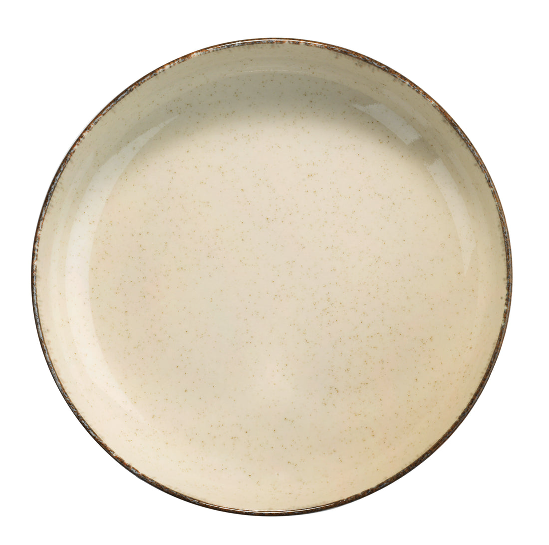 Pearl Mood Deep Plate Cinnamon 20cm