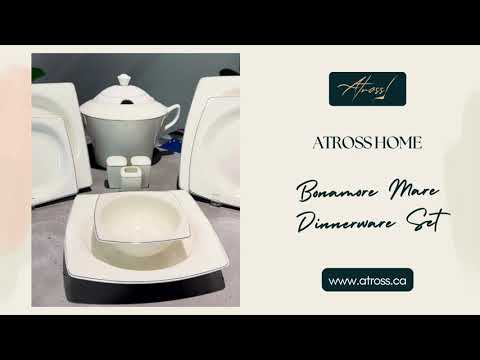 Bonamore Mare Dinnerware Set 62 Pcs Silver 7620