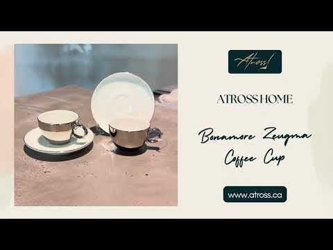 Bonamore Zeugma Coffee Cup Saucer 04 Pcs 54020 100cc