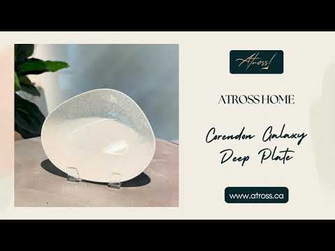 Corendon Galaxy Deep Plate Bright Cream 20cm