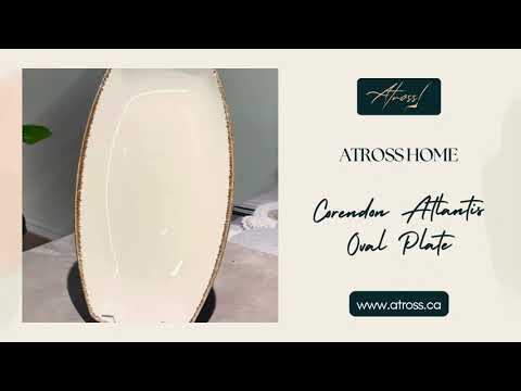 Corendon Atlantis Oval Plate 36 x 21cm