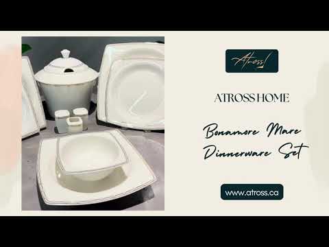 Bonamore Mare Dinnerware Set 62 Pcs Gold 9721