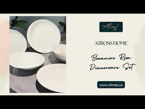 Bonamore Rosa Dinnerware Set 52 Pcs