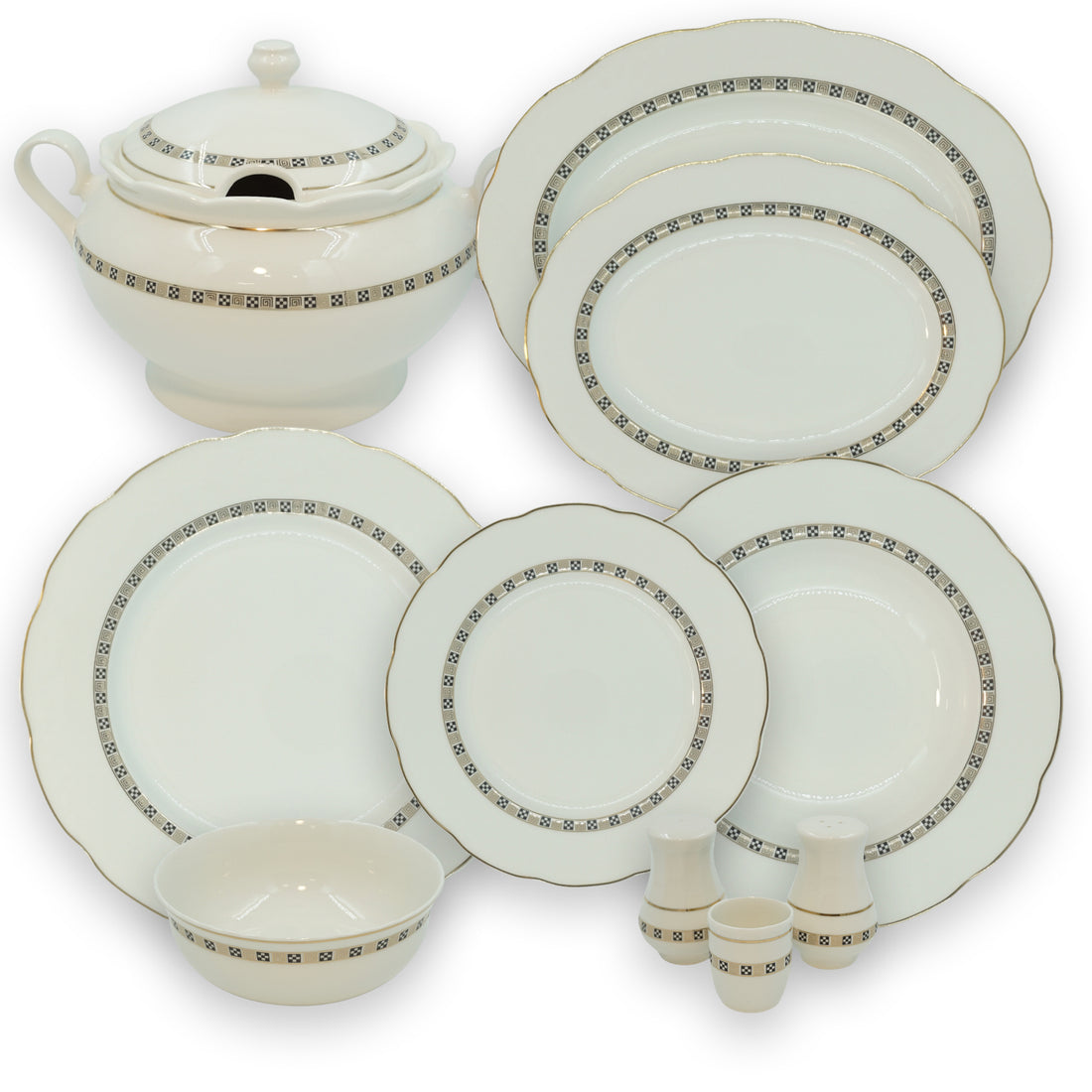 Bonamore Olympos Dinnerware Set 62 Pcs 1138221